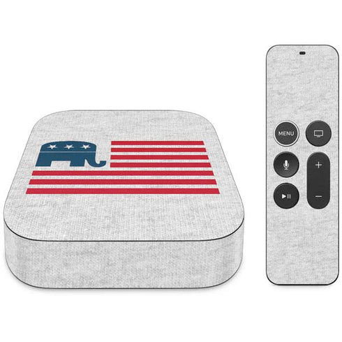 Republican American Flag Apple TV Skin